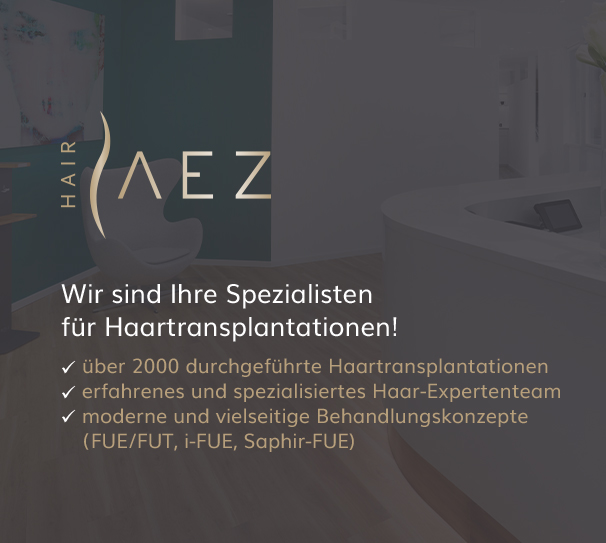 AEZ Hair, Haarzentrum München, Haartransplantation, Haarpigmentierung